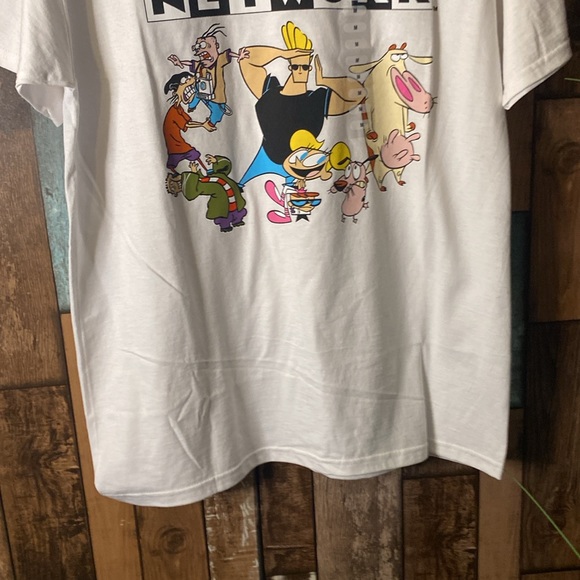 Cartoon Network medium white shirt with cartoons - Picture 8 of 14